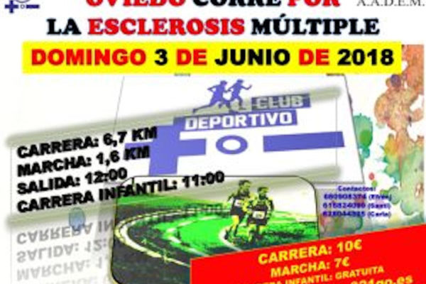 II Carrera poular Oviedo corre por la Esclerosis Múltiple