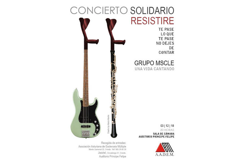 Cartel concierto solidario