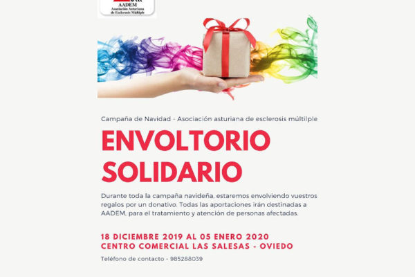 Cartel Campaña envoltorio solidario