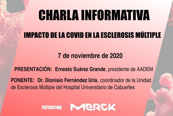 Charla Impacto de la Covid en la esclerosis múltiple