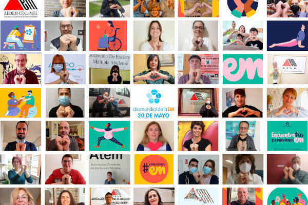 Cartel día mundial esclerosis múltiple 2021