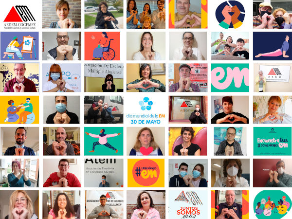 Cartel día mundial esclerosis múltiple 2021