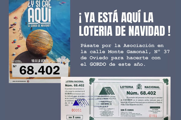 Número de la Lotería de Navidad 68402