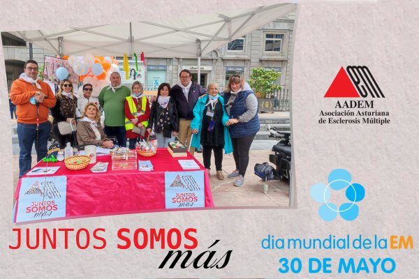Cartel día mundial de la esclerosis múltiple